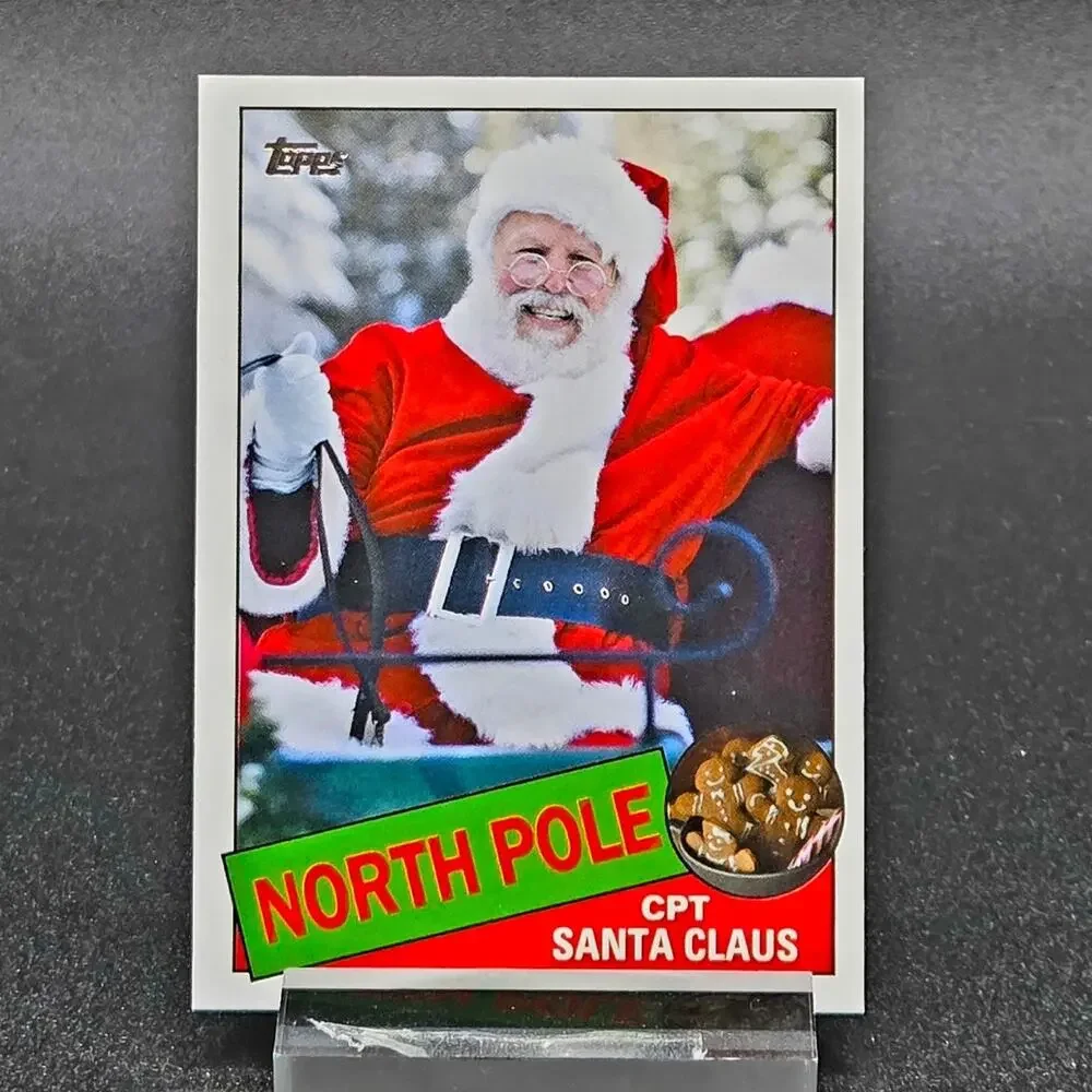 Topps Holiday The Santa Archives SSP Short Print Santas 1961, 1978, 1985 & 2014